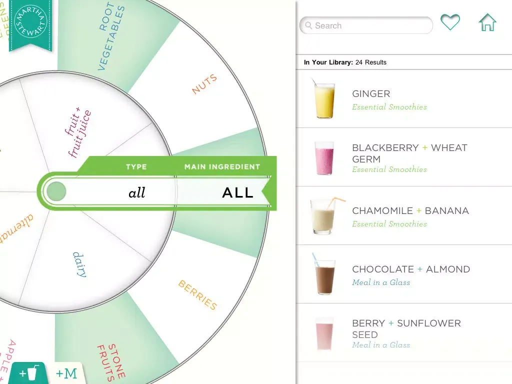 Скриншоты Smoothies from Whole Living iPad 