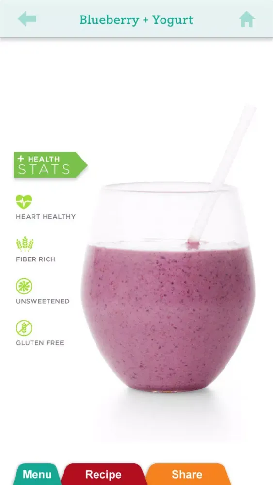Ảnh chụp màn hình của Smoothies from Whole Living for iPhone/iPod Touch