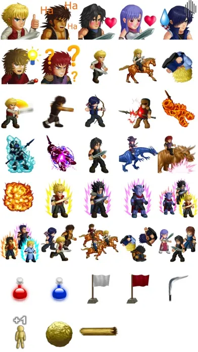 Hero Fighter X sticker pack应用截图