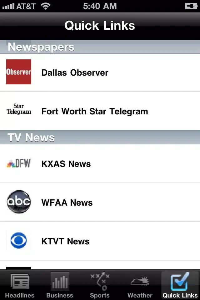 Dallas Local News Free 스크린샷