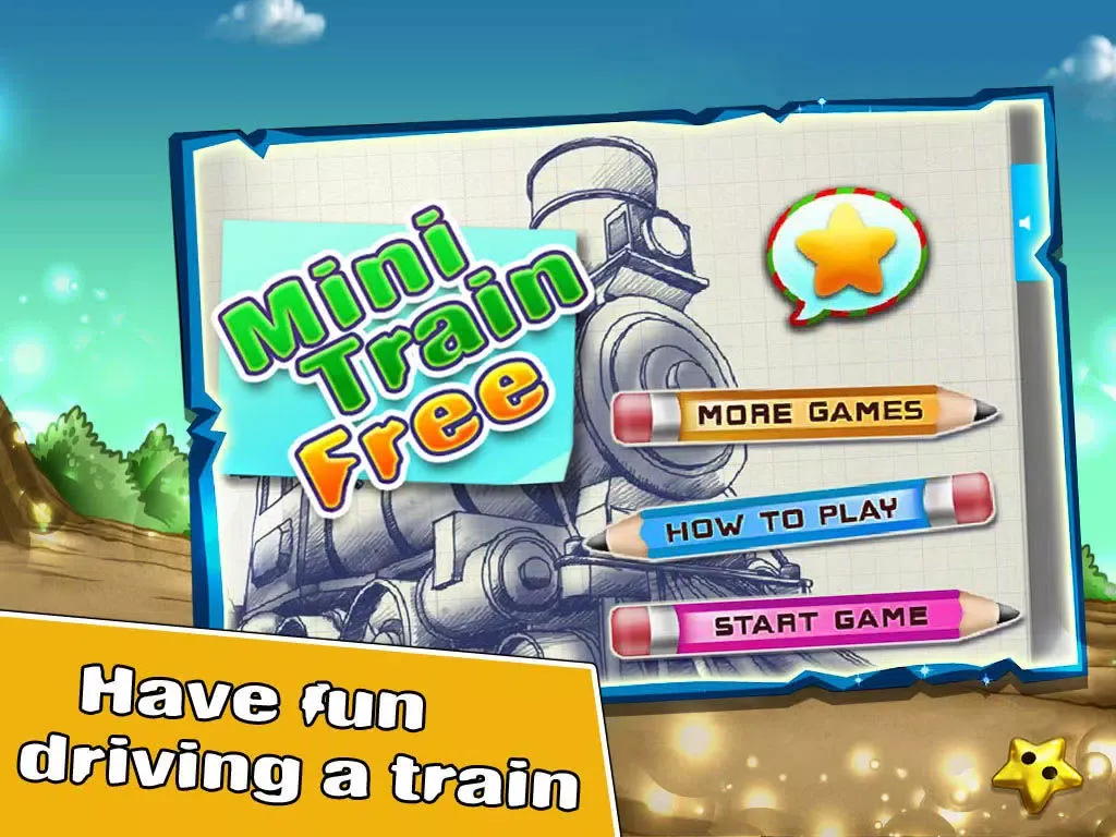 Mini train free iPad  스크린샷