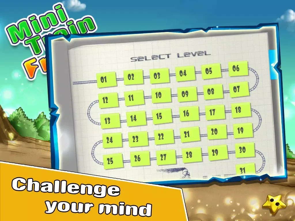 Mini train free iPad  스크린샷