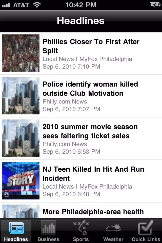 Zrzuty ekranu Philadelphia Local News Free