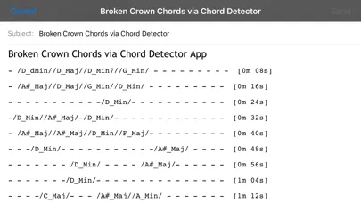 Скриншоты The Chord Detector