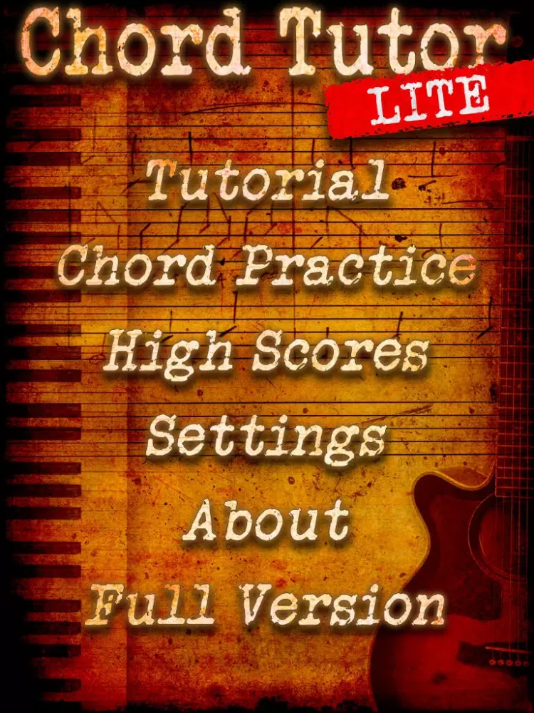 Capturas de pantalla de Chord Tutor Lite - Chord Practice iPad 