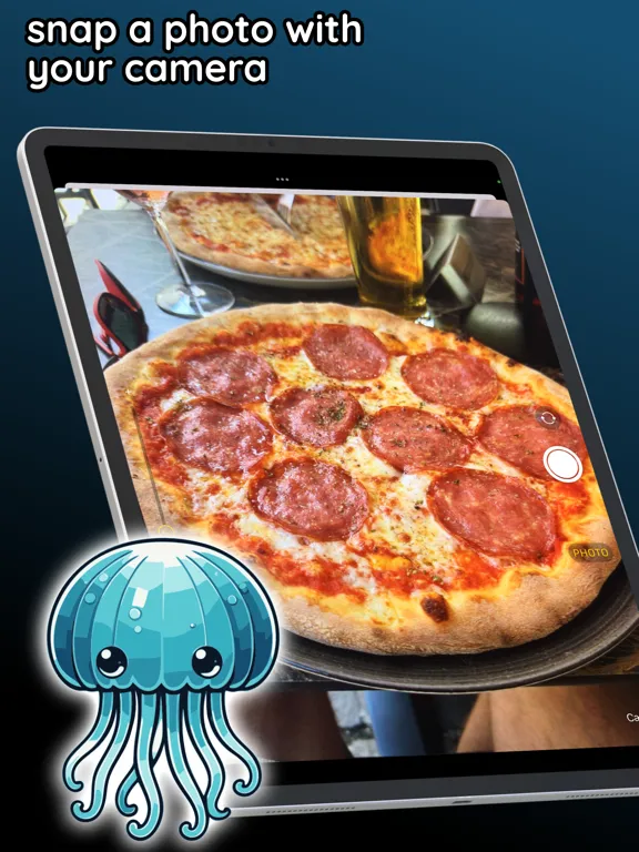Jellyfish AI Calorie Counter iPad  Screenshots