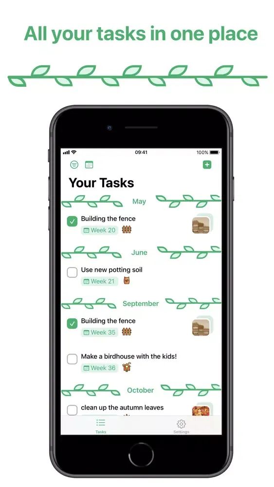 Garden Tasks سکرین شاٹس