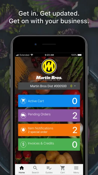 ภาพหน้าจอของ Martin Bros Distributing
