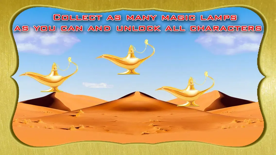 Arabian Flying Carpet Night : The Quest for the Magic Lamps - Free Edition Screenshots