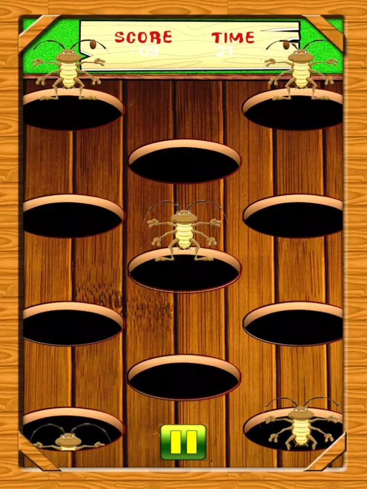 Zrzuty ekranu Crushed cockroaches - Tap the ugly bug game - Free Edition iPad 
