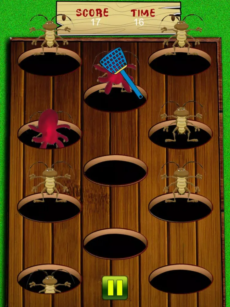 Zrzuty ekranu Crushed cockroaches - Tap the ugly bug game - Free Edition iPad 