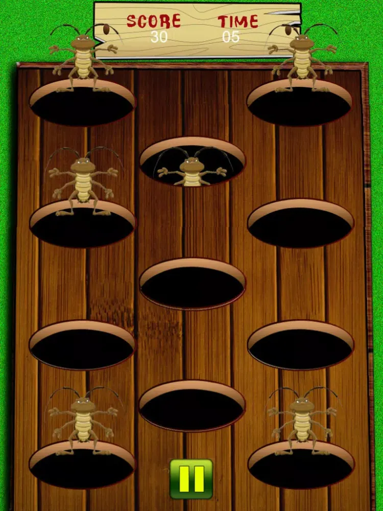 Zrzuty ekranu Crushed cockroaches - Tap the ugly bug game - Free Edition iPad 