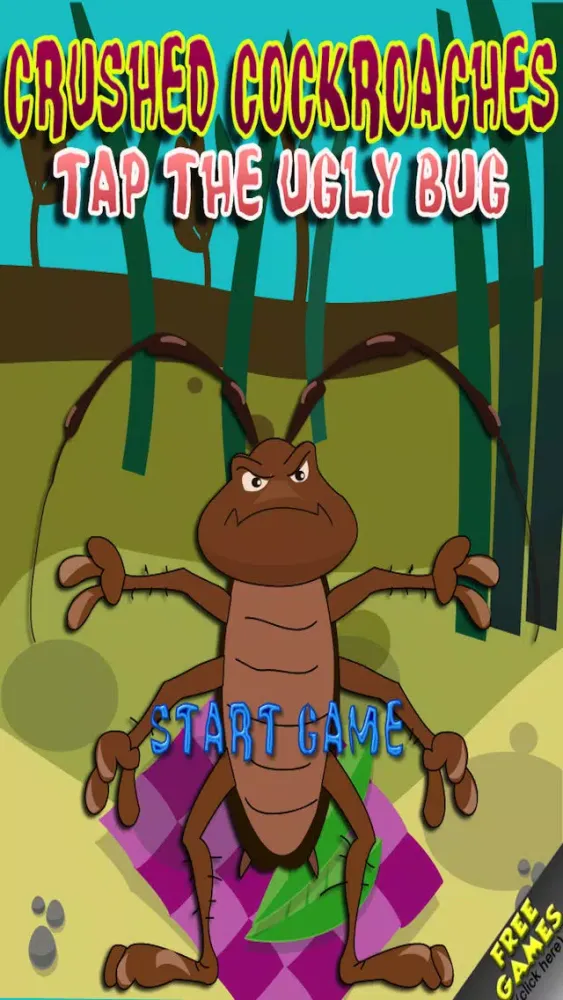 Zrzuty ekranu Crushed cockroaches - Tap the ugly bug game - Free Edition