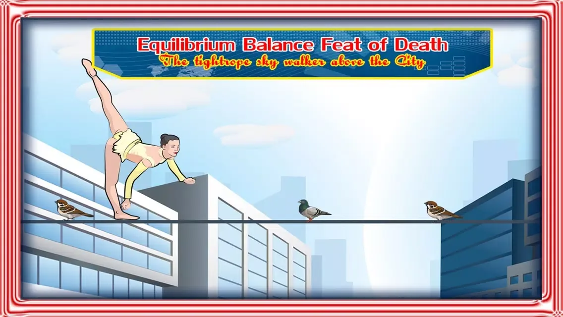 Equilibrium Balance Feat of Death : The tightrope sky walker above the City - Free Edition Screenshots