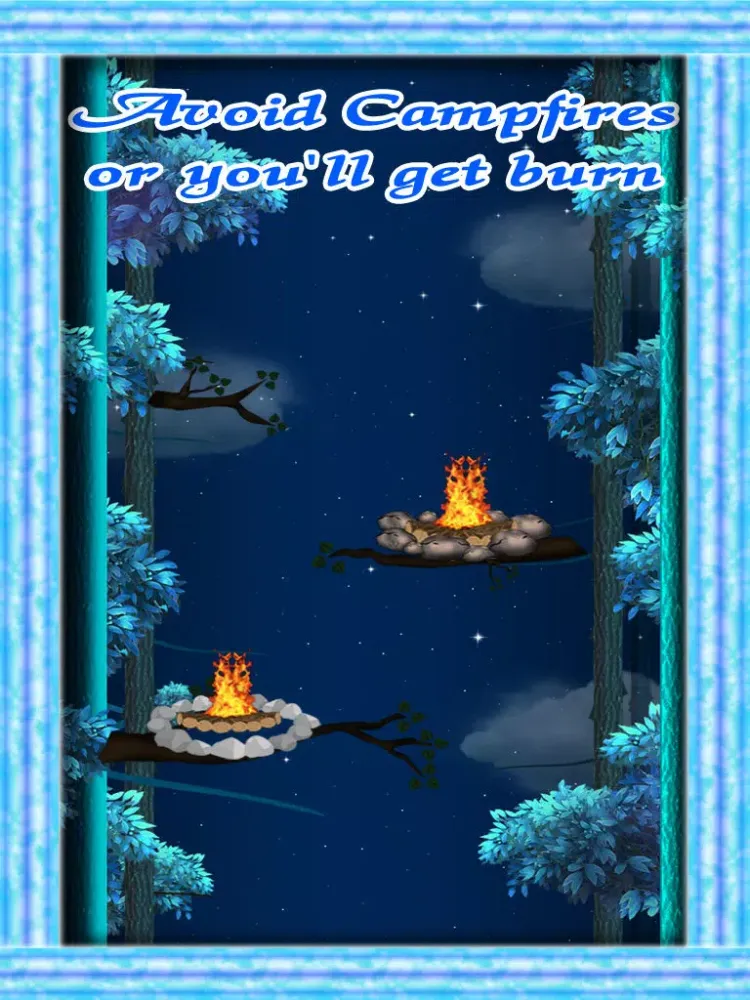 Marshmallow Jump : The Camp fire horror stories - Free Edition iPad 应用截图