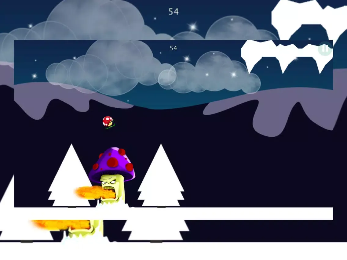 Mushroom Fun Ski Race - Free iPad 應用截圖