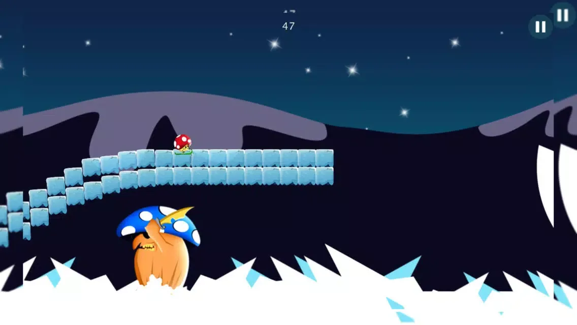 Mushroom Fun Ski Race - Free應用截圖