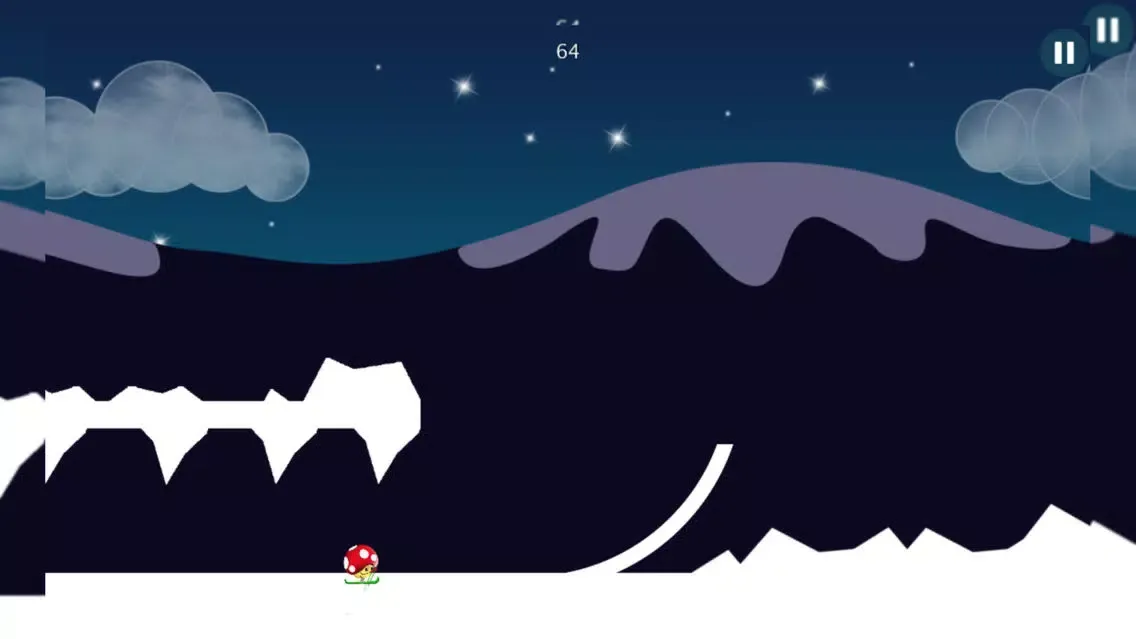 Mushroom Fun Ski Race - Free應用截圖