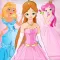 Princess dress up puzzle for girls only - Free Edition