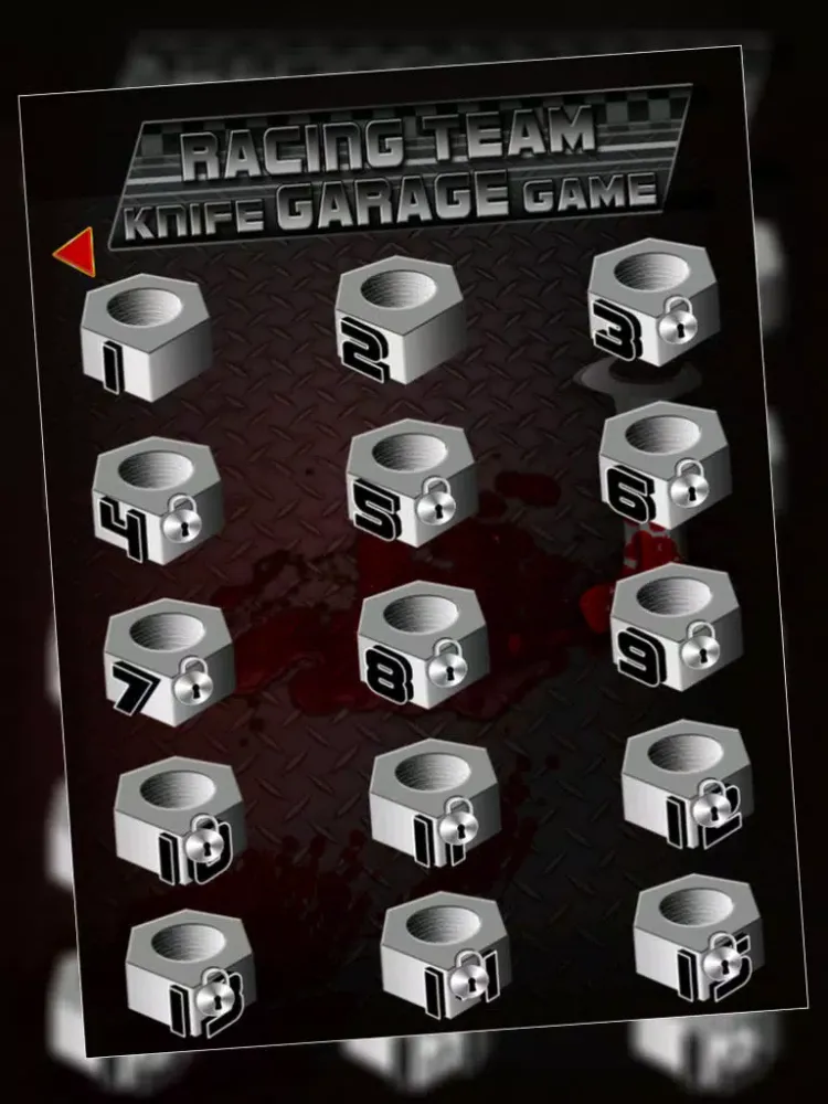 Racing Team Knife Garage Game : The Race across your finger - Free Edition iPad  স্ক্রিনশট