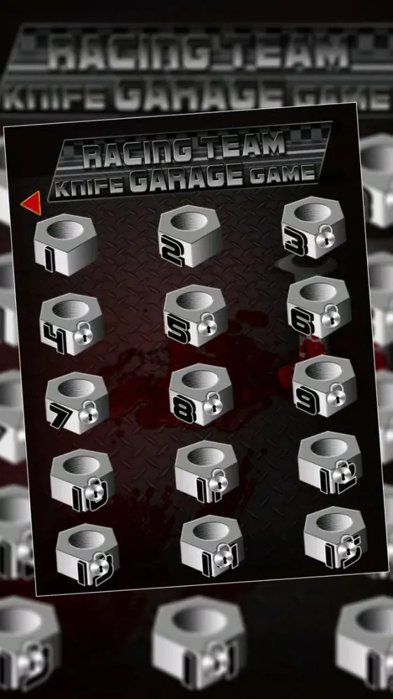 Racing Team Knife Garage Game : The Race across your finger - Free Edition স্ক্রিনশট