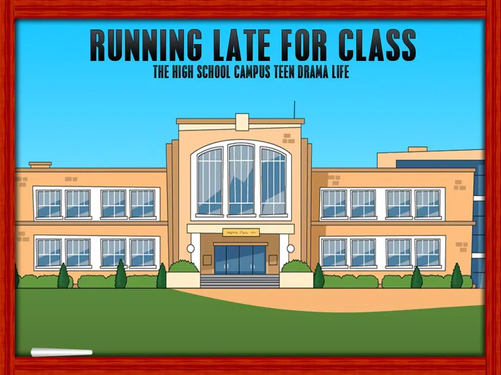 Running Late for Class : The high school Campus teen Drama Life - Free Edition iPad 應用截圖