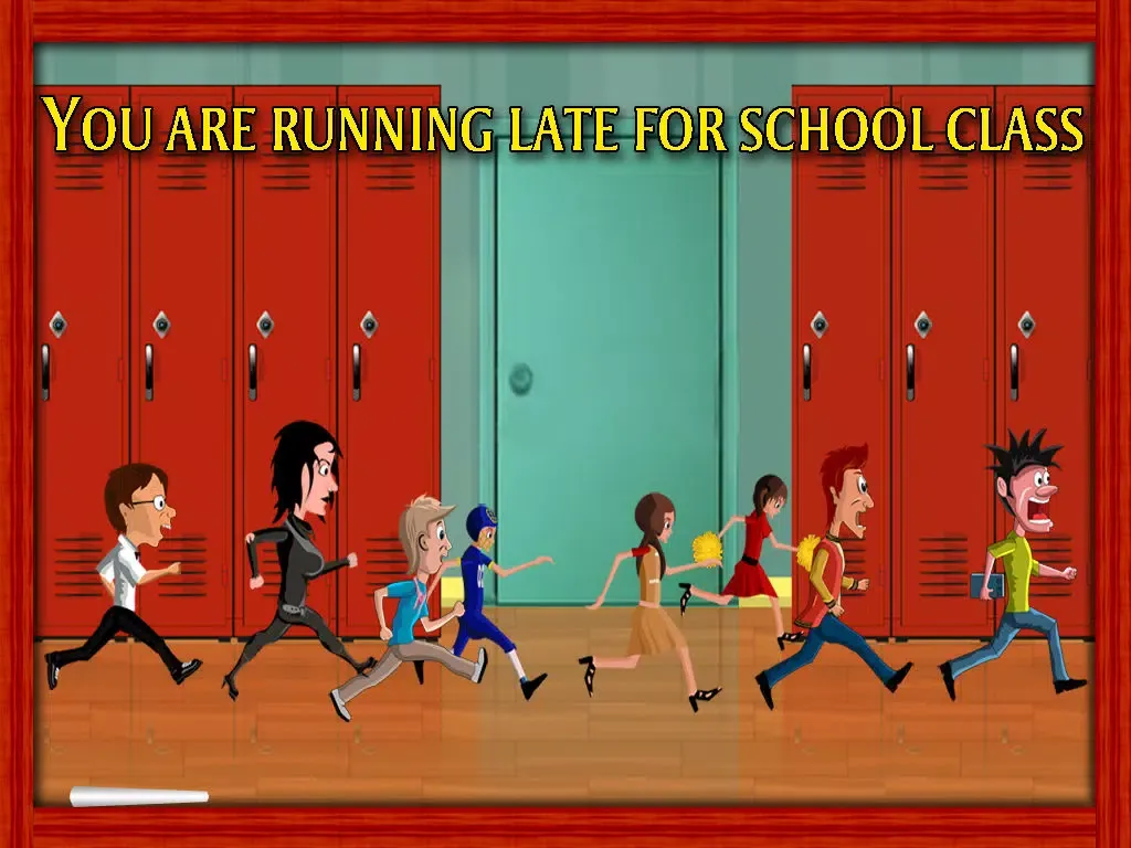 Running Late for Class : The high school Campus teen Drama Life - Free Edition iPad 應用截圖