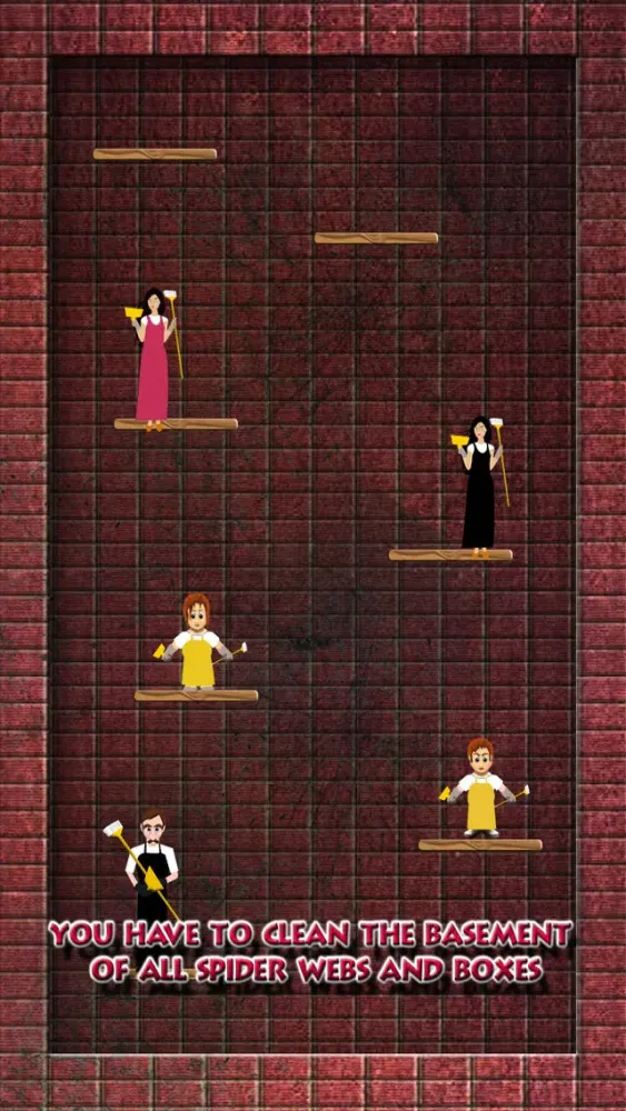 Spring Cleaning Time : Jump to Get Out of the Dirty Basement - Free Edition স্ক্রিনশট