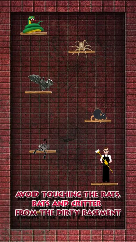 Spring Cleaning Time : Jump to Get Out of the Dirty Basement - Free Edition স্ক্রিনশট