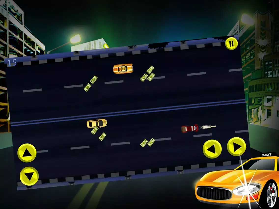 Taxi in New-York Traffic 2 - The cool new free cab game - Free Edition iPad 應用截圖