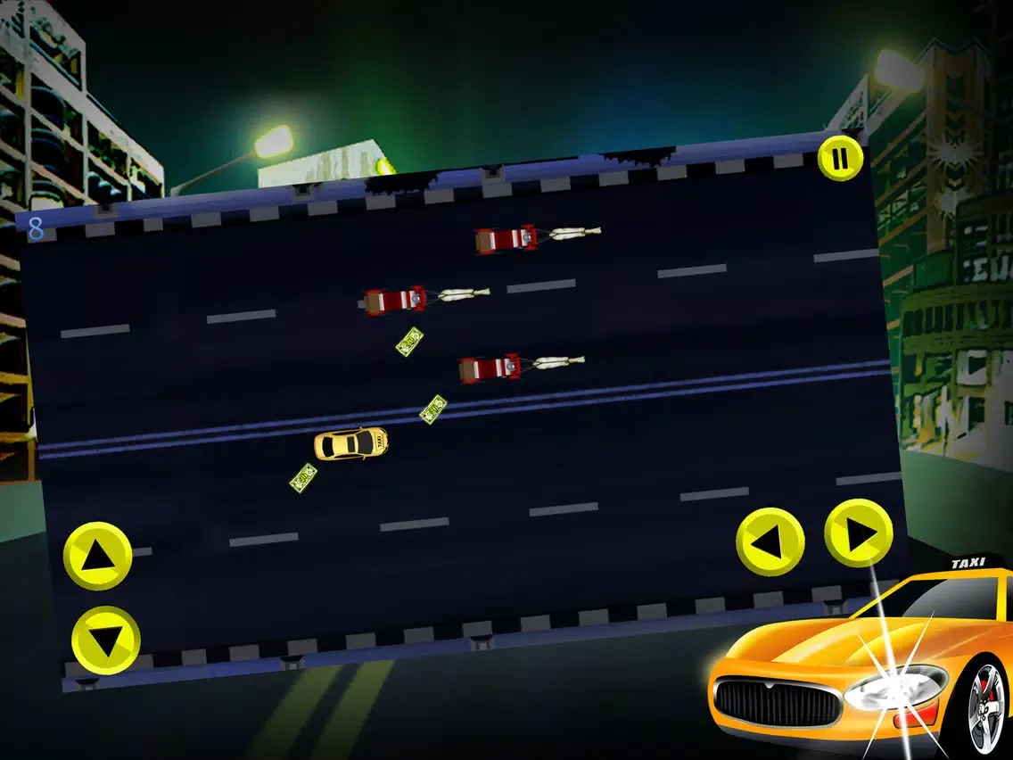 Taxi in New-York Traffic 2 - The cool new free cab game - Free Edition iPad 應用截圖