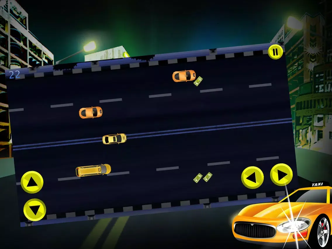 Taxi in New-York Traffic 2 - The cool new free cab game - Free Edition iPad 應用截圖