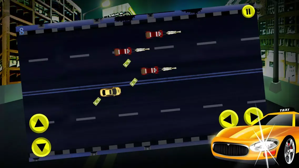 Taxi in New-York Traffic 2 - The cool new free cab game - Free Edition應用截圖