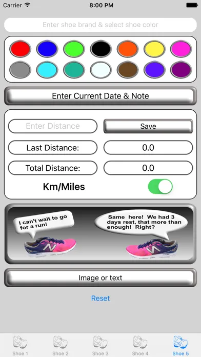 Running Shoe distance应用截图