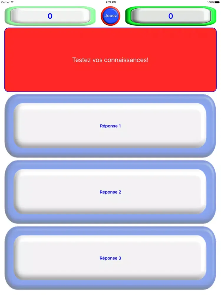 Capturas de pantalla de Quiz Français - Mélis-Mélos iPad 