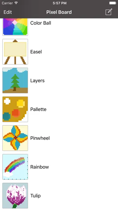 Pixel Board -- 8 Bit Art Screenshots