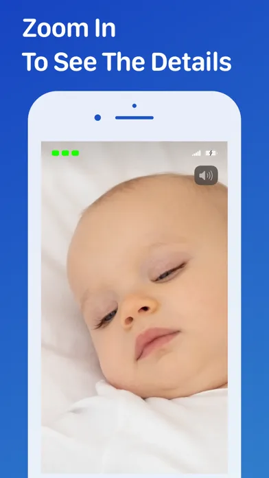 Capturas de tela do Cloud Baby Monitor