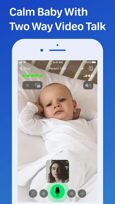 Capturas de tela do Cloud Baby Monitor