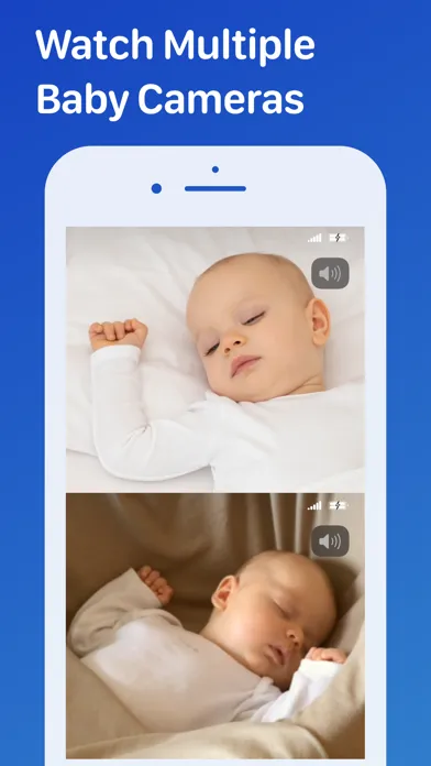 Capturas de tela do Cloud Baby Monitor
