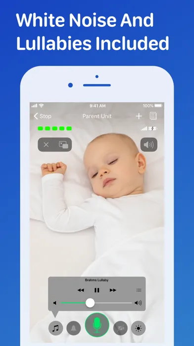Capturas de tela do Cloud Baby Monitor