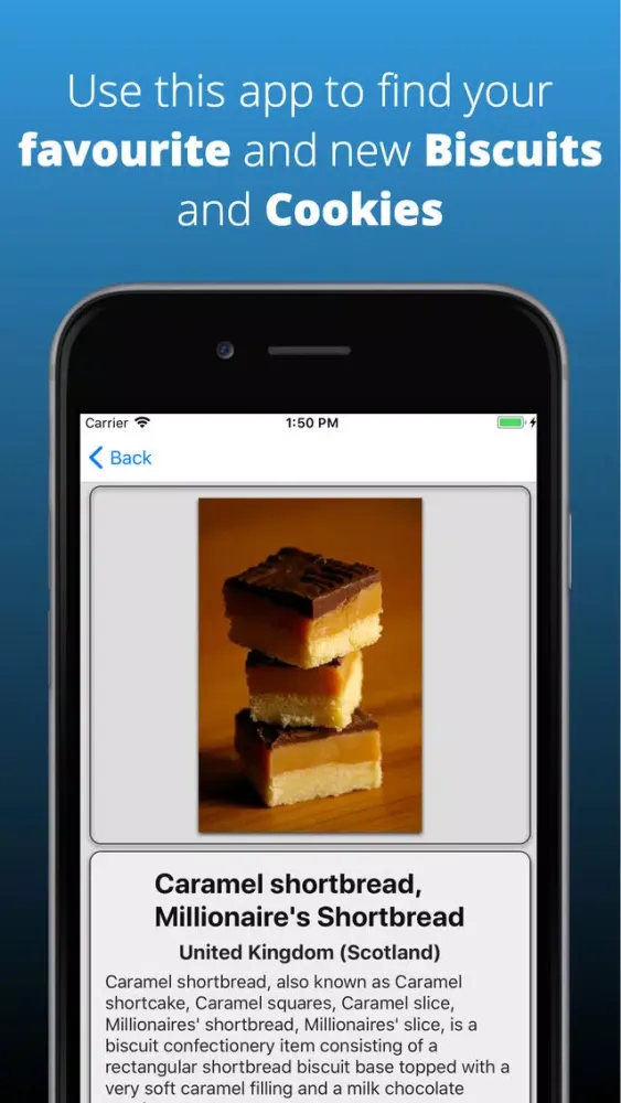 Capturas de tela do Biscuits & Cookies Dictionary