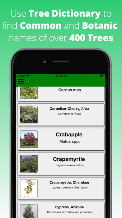 Tree Dictionary Ekran Görüntüleri