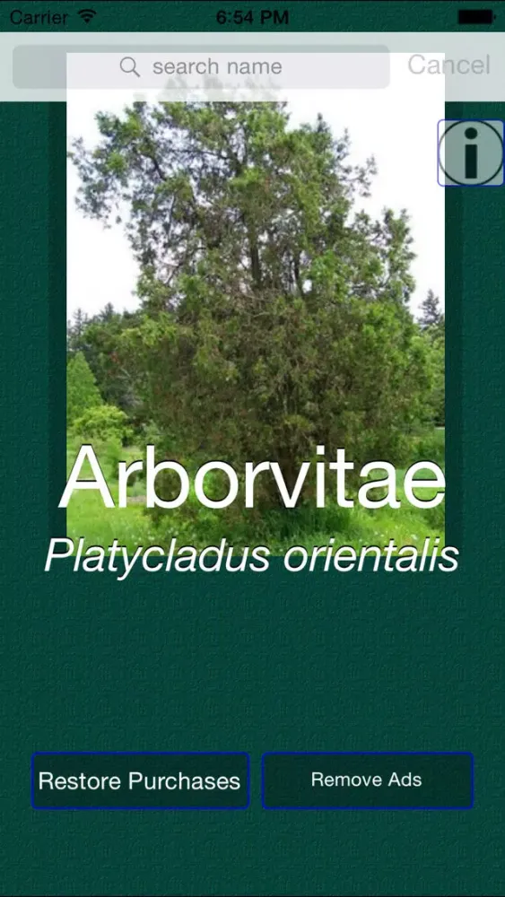 Tree Dictionary Pro سکرین شاٹس