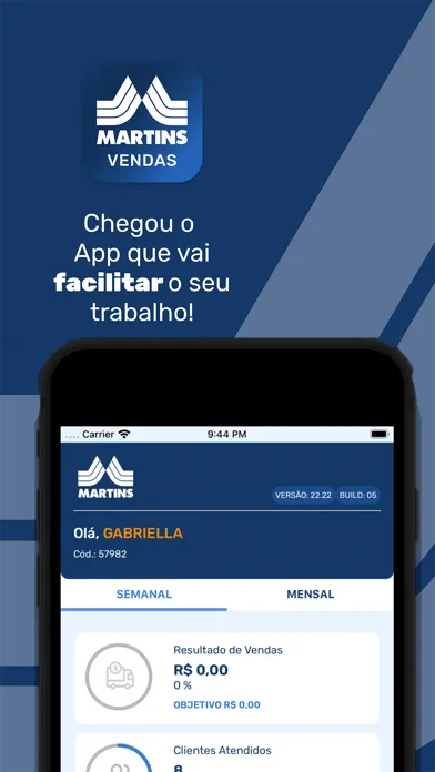 Martins Força de Vendas Screenshots