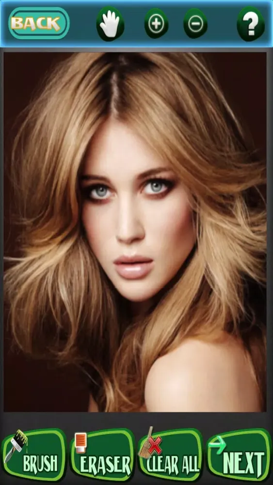 ภาพหน้าจอของ Color your hair - the ultimate tools to dye your hair right - Free Edition
