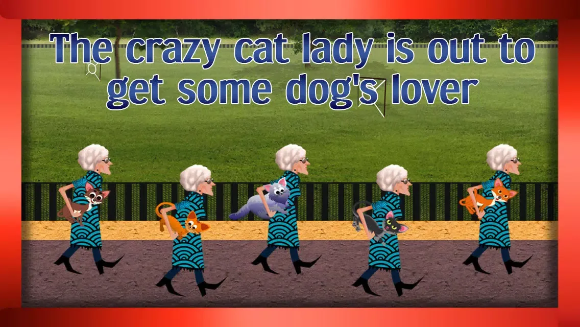 Crazy Cat Lady : The flying feline funny adventure - Free Edition スクリーンショット