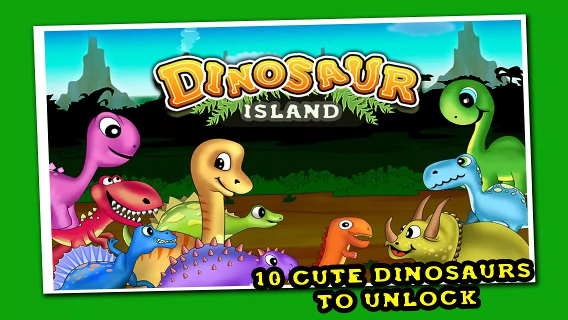 Dinosaur Island - The cute beasts against hunting cavemen - Free Edition Screenshots