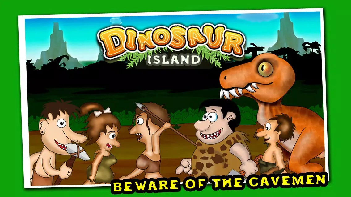 Dinosaur Island - The cute beasts against hunting cavemen - Free Edition Screenshots
