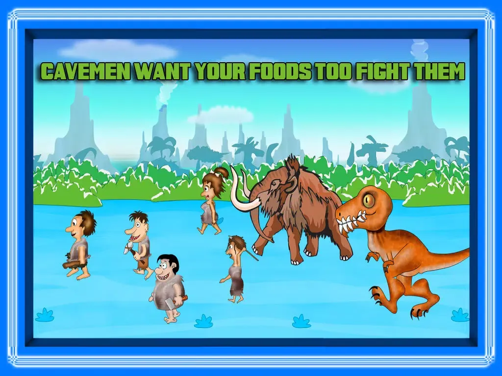 Capturas de pantalla de Dinosaur Island 2 : The Prehistoric Winter Ice Age Battle Food Adventure - Free Edition iPad 