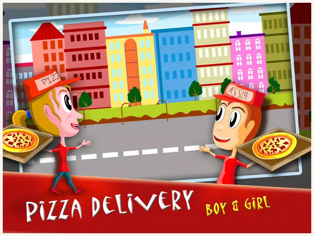 Zrzuty ekranu Pizza Delivery Boy & Girl - Free Edition iPad 